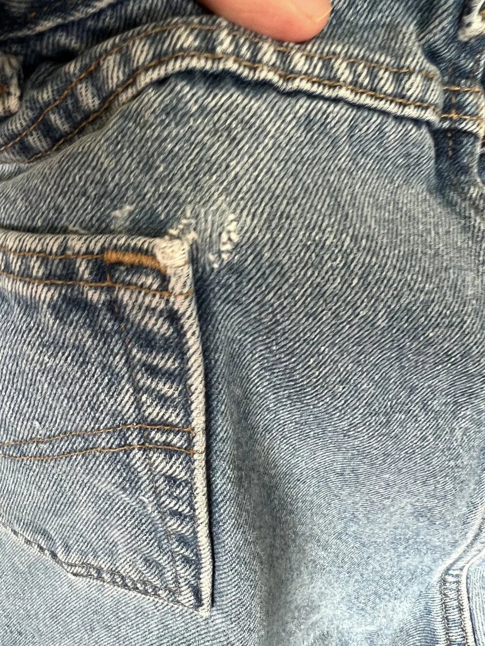 Vintage Carhartt Insulated Lined Denim Jeans Men's Size 40x32 Blue Medium Wash